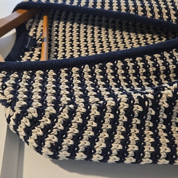 Tommy Hilfiger Black and Cream Cardigan - Picture 9 of 12